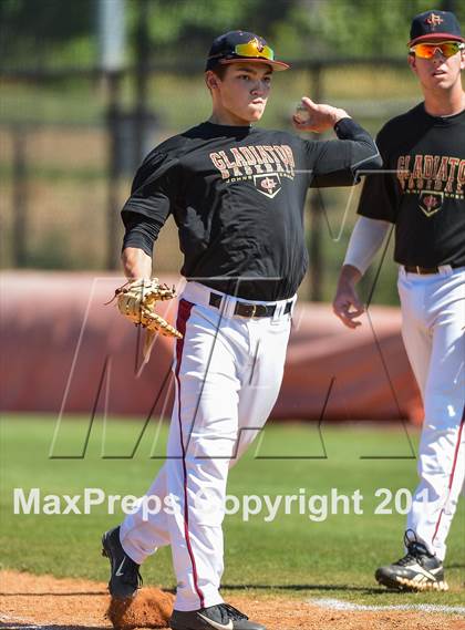 Thumbnail 2 in Johns Creek vs. Lassiter (GHSA Round 2 Playoff) photogallery.