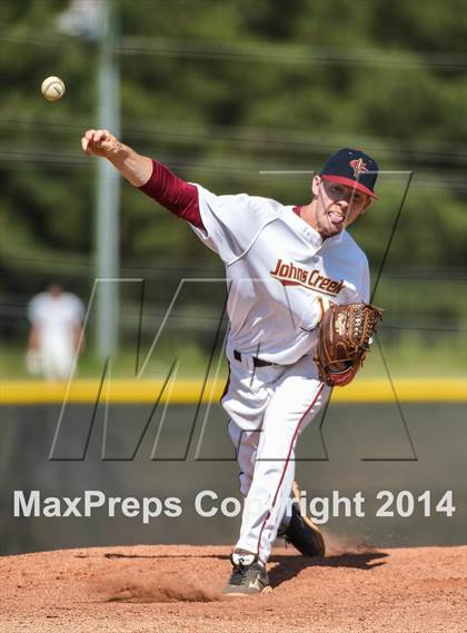 Thumbnail 3 in Johns Creek vs. Lassiter (GHSA Round 2 Playoff) photogallery.