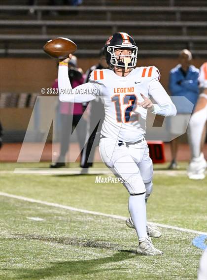 Thumbnail 3 in Legend @ Valor Christian (CHSAA 5A 2nd Round) photogallery.