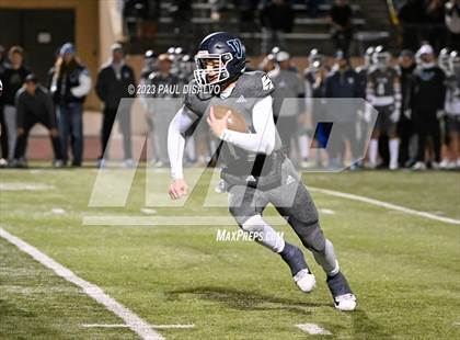 Thumbnail 2 in Legend @ Valor Christian (CHSAA 5A 2nd Round) photogallery.
