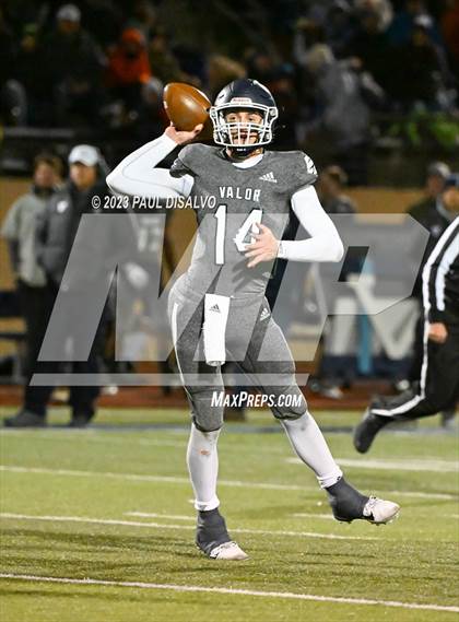 Thumbnail 3 in Legend @ Valor Christian (CHSAA 5A 2nd Round) photogallery.