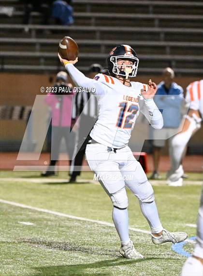 Thumbnail 1 in Legend @ Valor Christian (CHSAA 5A 2nd Round) photogallery.