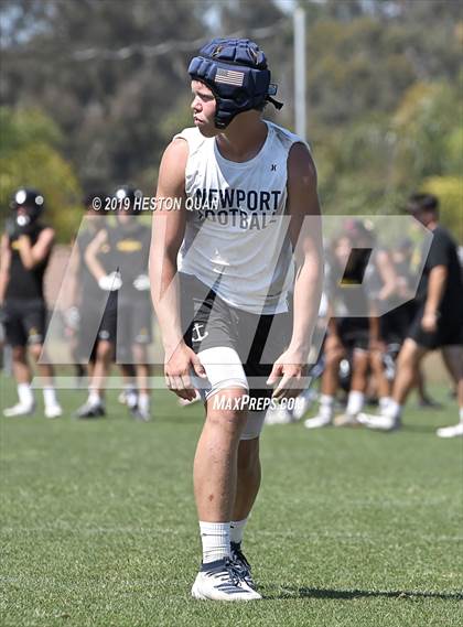 Thumbnail 2 in Newport Harbor vs Foothill (North Orange County Shootout) photogallery.
