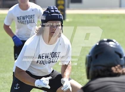 Thumbnail 1 in Newport Harbor vs Foothill (North Orange County Shootout) photogallery.