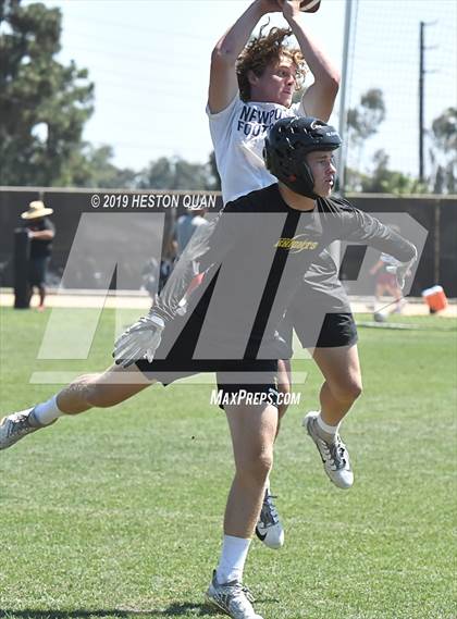 Thumbnail 2 in Newport Harbor vs Foothill (North Orange County Shootout) photogallery.