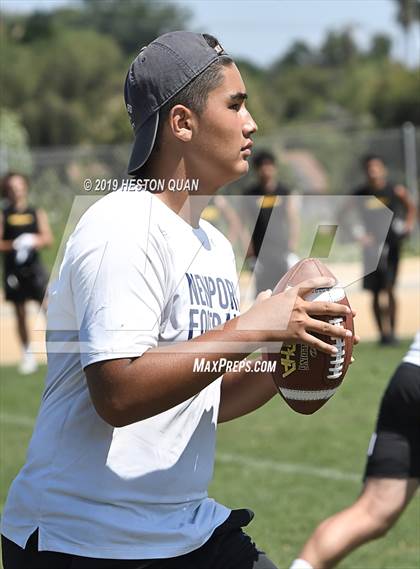 Thumbnail 3 in Newport Harbor vs Foothill (North Orange County Shootout) photogallery.