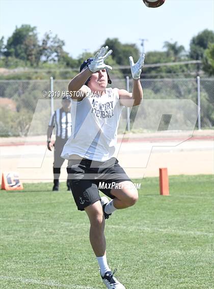 Thumbnail 2 in Newport Harbor vs Foothill (North Orange County Shootout) photogallery.