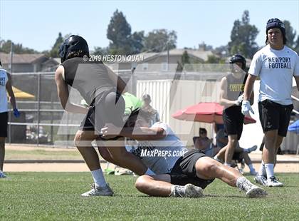Thumbnail 3 in Newport Harbor vs Foothill (North Orange County Shootout) photogallery.