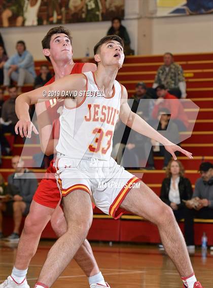 Thumbnail 1 in Cathedral Catholic vs. Jesuit (Fr. Barry Christmas Classic) photogallery.
