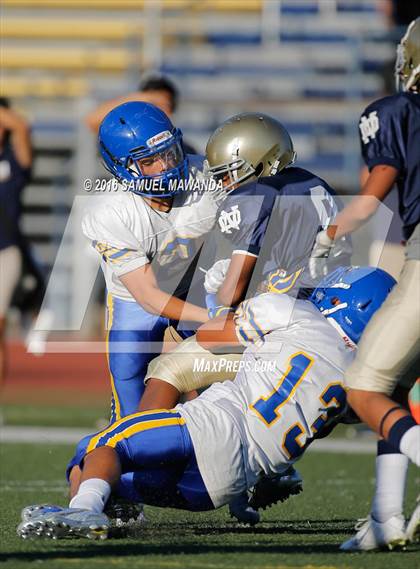 Thumbnail 3 in  Bishop Amat @ Notre Dame (SO) photogallery.