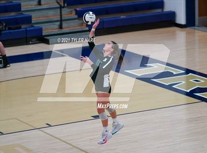 Thumbnail 1 in Monrovia vs. Tri-West Hendricks (IHSAA 3A Sectional Semi-Final) photogallery.