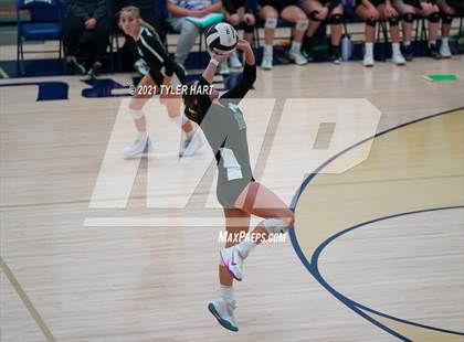 Thumbnail 1 in Monrovia vs. Tri-West Hendricks (IHSAA 3A Sectional Semi-Final) photogallery.
