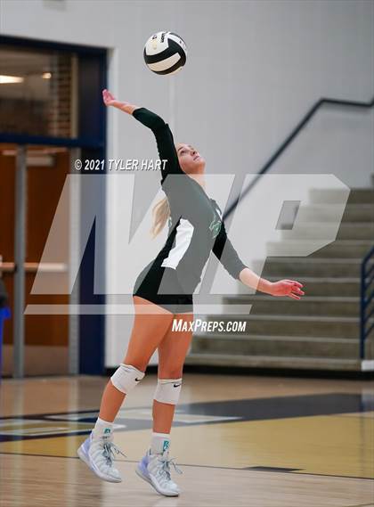 Thumbnail 3 in Monrovia vs. Tri-West Hendricks (IHSAA 3A Sectional Semi-Final) photogallery.