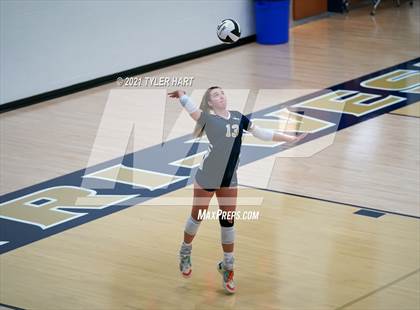 Thumbnail 3 in Monrovia vs. Tri-West Hendricks (IHSAA 3A Sectional Semi-Final) photogallery.