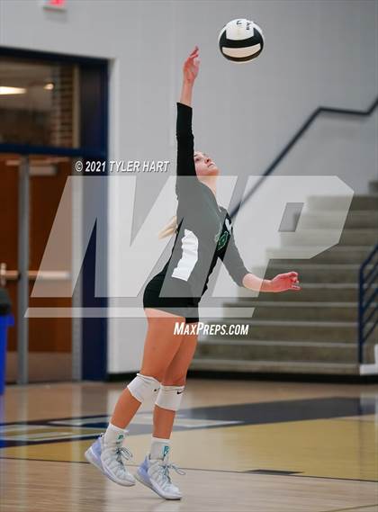 Thumbnail 1 in Monrovia vs. Tri-West Hendricks (IHSAA 3A Sectional Semi-Final) photogallery.