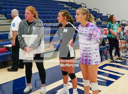 Thumbnail 3 in Monrovia vs. Tri-West Hendricks (IHSAA 3A Sectional Semi-Final) photogallery.