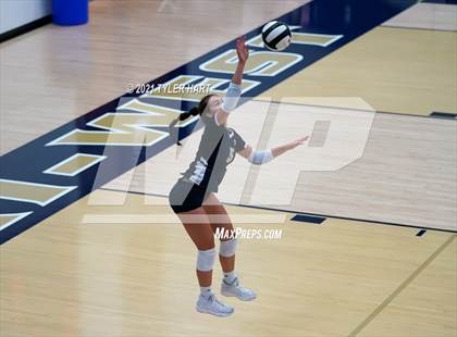 Thumbnail 2 in Monrovia vs. Tri-West Hendricks (IHSAA 3A Sectional Semi-Final) photogallery.