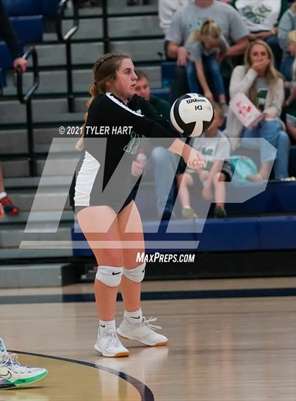 Thumbnail 1 in Monrovia vs. Tri-West Hendricks (IHSAA 3A Sectional Semi-Final) photogallery.