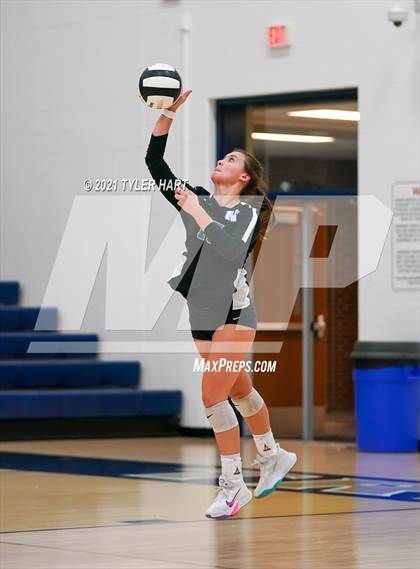 Thumbnail 2 in Monrovia vs. Tri-West Hendricks (IHSAA 3A Sectional Semi-Final) photogallery.