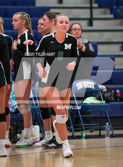 Thumbnail 3 in Monrovia vs. Tri-West Hendricks (IHSAA 3A Sectional Semi-Final) photogallery.