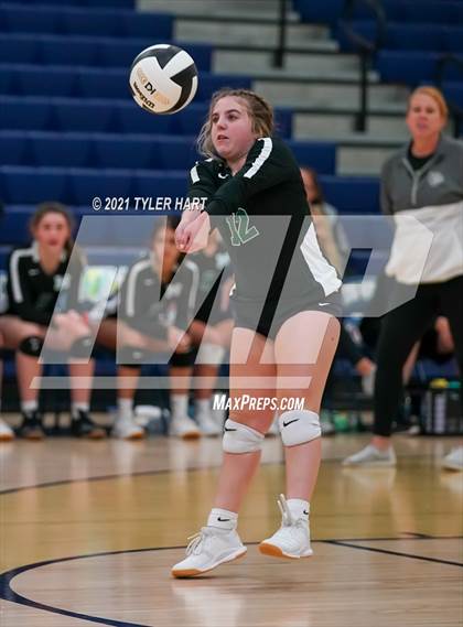 Thumbnail 1 in Monrovia vs. Tri-West Hendricks (IHSAA 3A Sectional Semi-Final) photogallery.