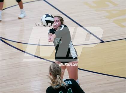 Thumbnail 2 in Monrovia vs. Tri-West Hendricks (IHSAA 3A Sectional Semi-Final) photogallery.