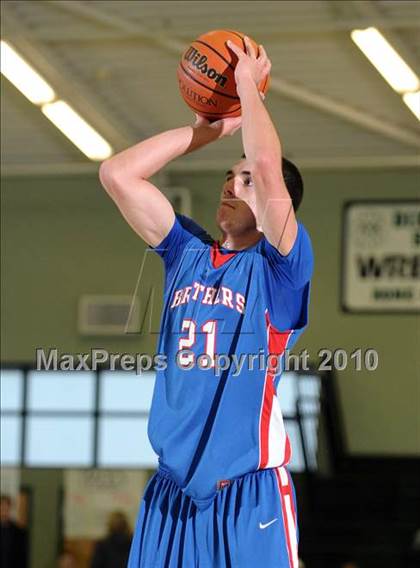 Thumbnail 2 in Christian Brothers vs. Lodi (Ram Jam Winter Classic) photogallery.