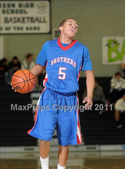 Thumbnail 2 in Christian Brothers vs. Lodi (Ram Jam Winter Classic) photogallery.