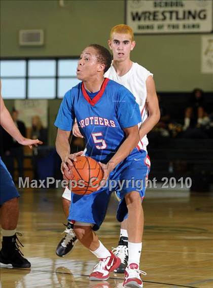 Thumbnail 2 in Christian Brothers vs. Lodi (Ram Jam Winter Classic) photogallery.