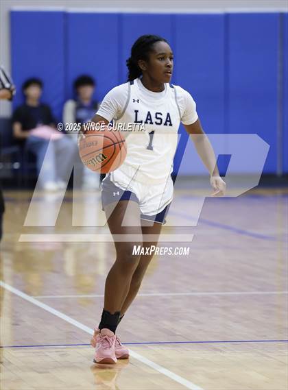 Thumbnail 2 in Dripping Springs vs. Liberal Arts & Science Academy - Austin (Lobo Pack Attack Classic) photogallery.