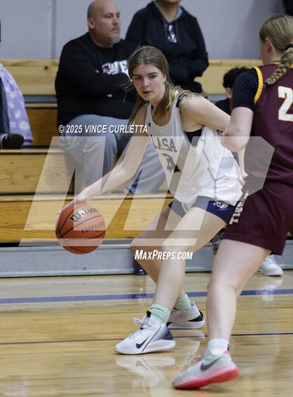 Thumbnail 3 in Dripping Springs vs. Liberal Arts & Science Academy - Austin (Lobo Pack Attack Classic) photogallery.