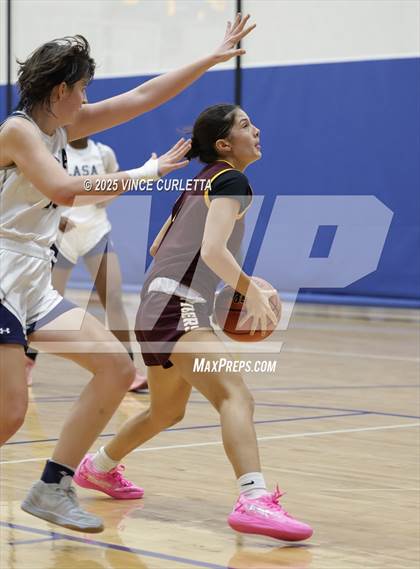 Thumbnail 2 in Dripping Springs vs. Liberal Arts & Science Academy - Austin (Lobo Pack Attack Classic) photogallery.