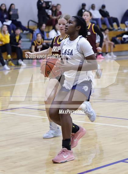 Thumbnail 2 in Dripping Springs vs. Liberal Arts & Science Academy - Austin (Lobo Pack Attack Classic) photogallery.