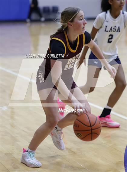 Thumbnail 1 in Dripping Springs vs. Liberal Arts & Science Academy - Austin (Lobo Pack Attack Classic) photogallery.