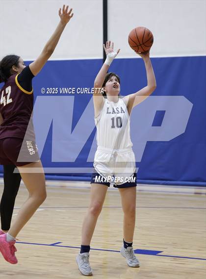 Thumbnail 1 in Dripping Springs vs. Liberal Arts & Science Academy - Austin (Lobo Pack Attack Classic) photogallery.
