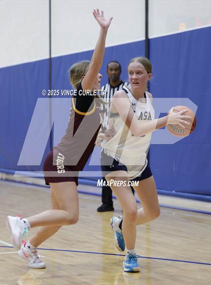 Thumbnail 1 in Dripping Springs vs. Liberal Arts & Science Academy - Austin (Lobo Pack Attack Classic) photogallery.