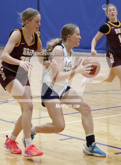 Thumbnail 3 in Dripping Springs vs. Liberal Arts & Science Academy - Austin (Lobo Pack Attack Classic) photogallery.