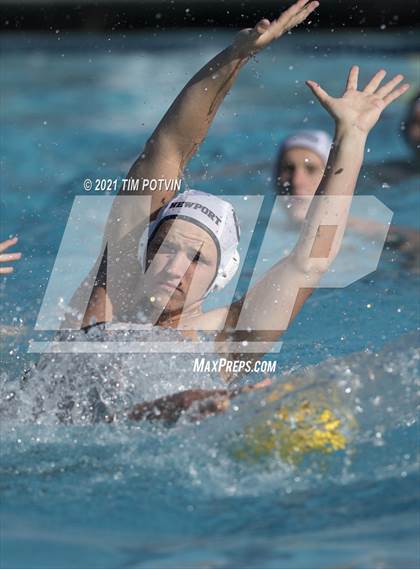 Thumbnail 3 in Huntington Beach vs Newport Harbor (CIF SS DO Final) photogallery.