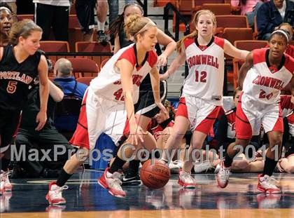 Thumbnail 2 in Portland vs. Cromwell (CIAC Class S Final) photogallery.