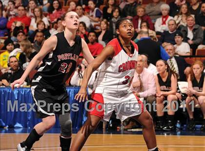 Thumbnail 3 in Portland vs. Cromwell (CIAC Class S Final) photogallery.
