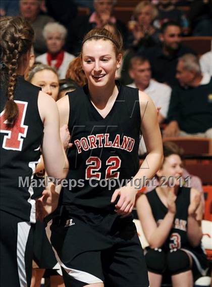 Thumbnail 3 in Portland vs. Cromwell (CIAC Class S Final) photogallery.