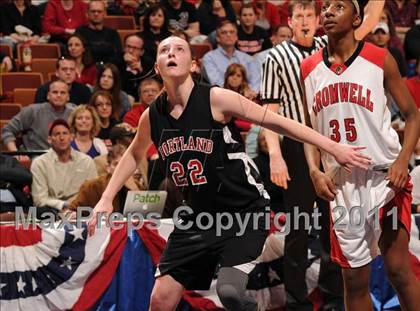 Thumbnail 2 in Portland vs. Cromwell (CIAC Class S Final) photogallery.