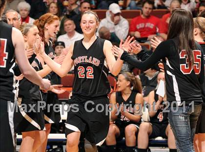Thumbnail 2 in Portland vs. Cromwell (CIAC Class S Final) photogallery.