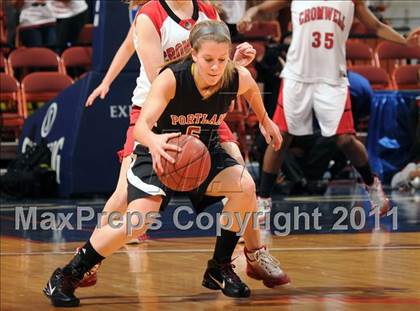 Thumbnail 1 in Portland vs. Cromwell (CIAC Class S Final) photogallery.
