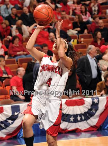 Thumbnail 2 in Portland vs. Cromwell (CIAC Class S Final) photogallery.