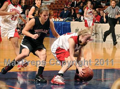 Thumbnail 3 in Portland vs. Cromwell (CIAC Class S Final) photogallery.