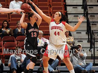 Thumbnail 2 in Portland vs. Cromwell (CIAC Class S Final) photogallery.