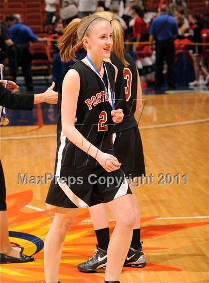 Thumbnail 2 in Portland vs. Cromwell (CIAC Class S Final) photogallery.