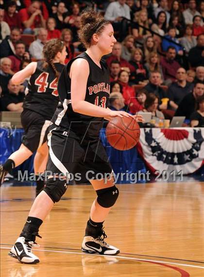 Thumbnail 2 in Portland vs. Cromwell (CIAC Class S Final) photogallery.