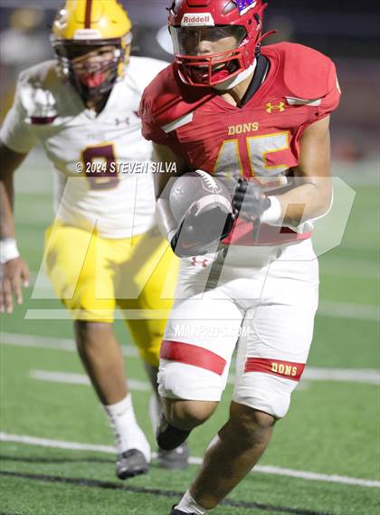 Thumbnail 1 in Cathedral Catholic vs. Mountain Pointe (Honor Bowl) photogallery.